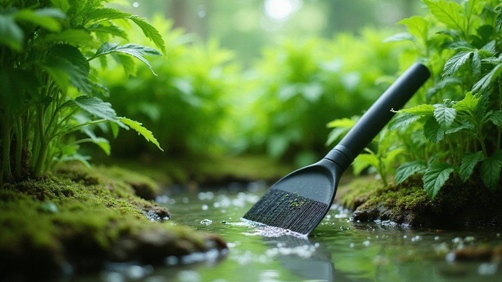algae removal aquarium plants