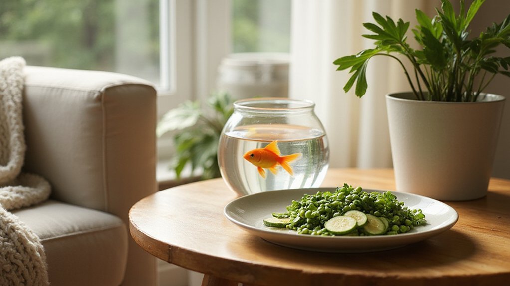alternative foods for goldfish
