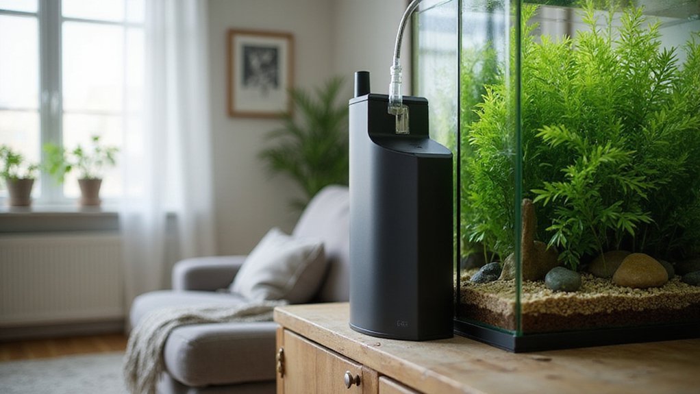 aquarium filtration system process