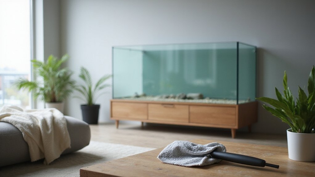 aquarium glass cleaning tips