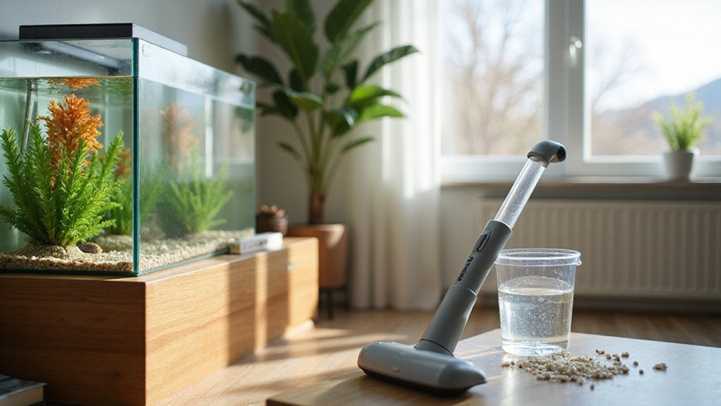 aquarium gravel vacuuming instructions