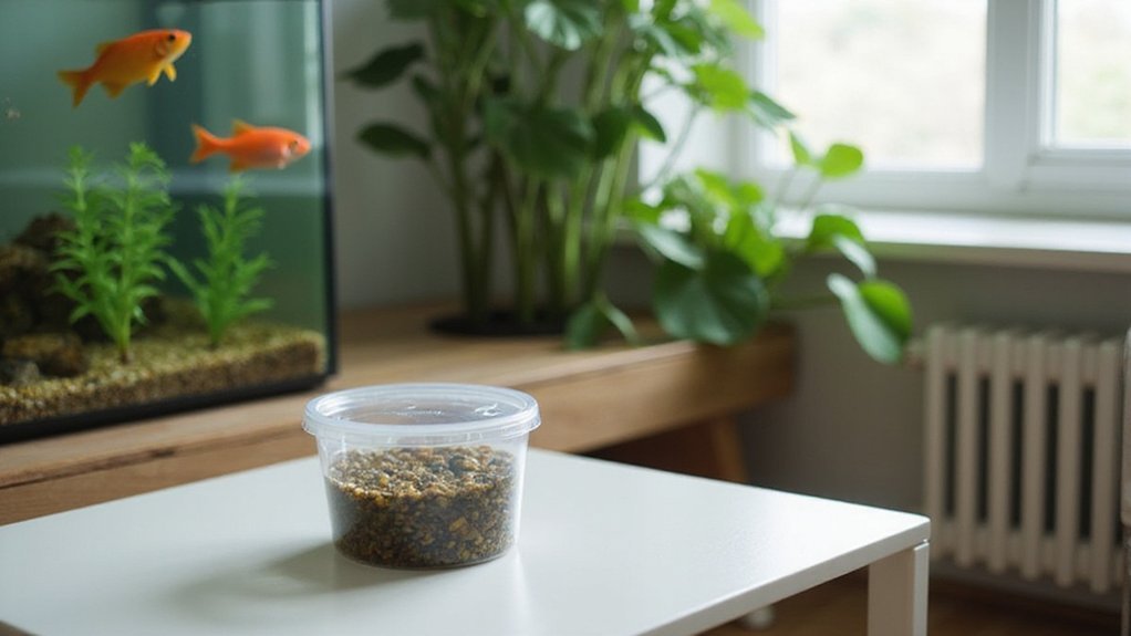 choosing suitable fish food