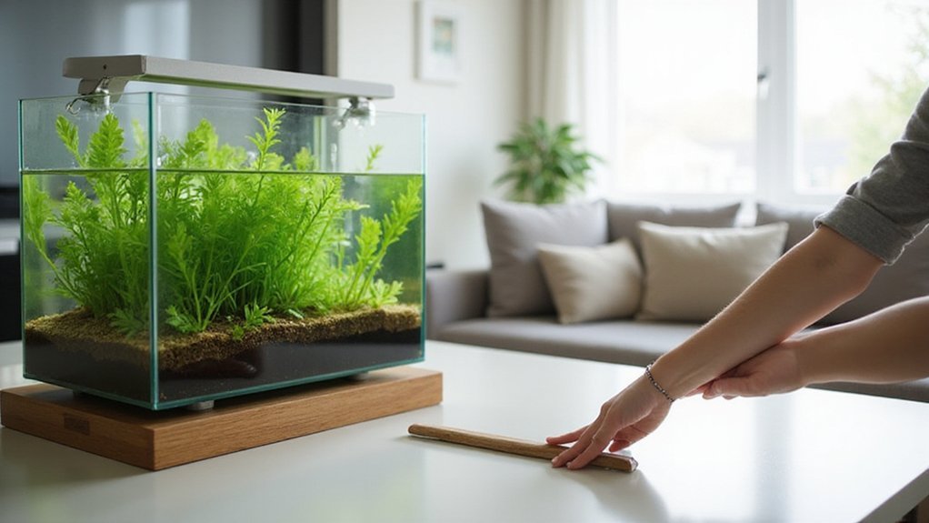 cleaning aquarium plants effectively