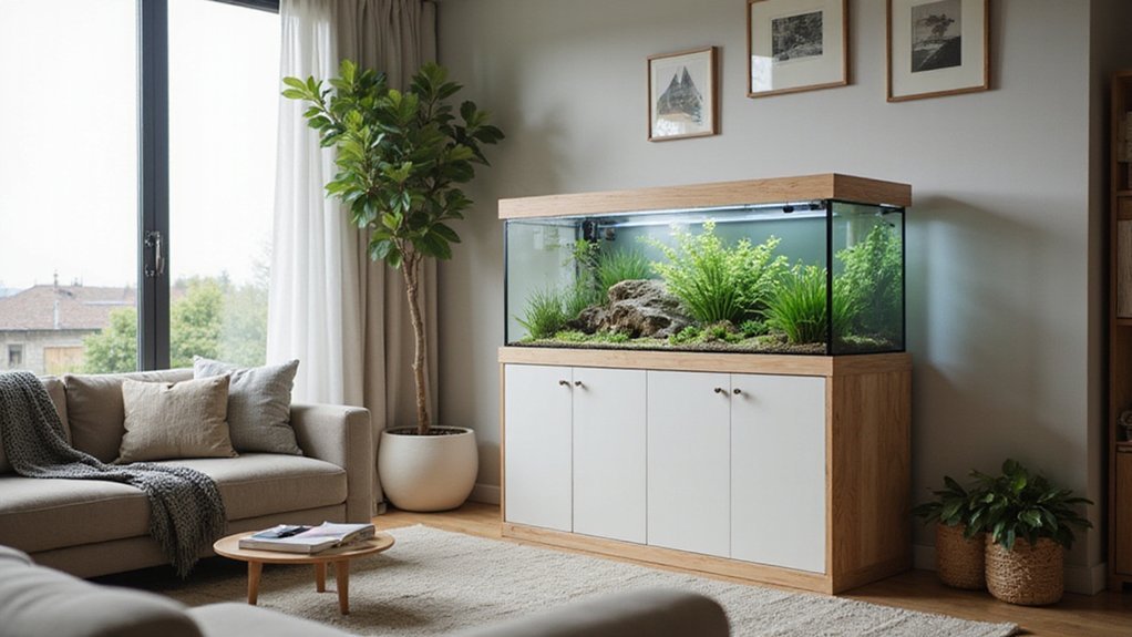 diy aquarium canopy construction