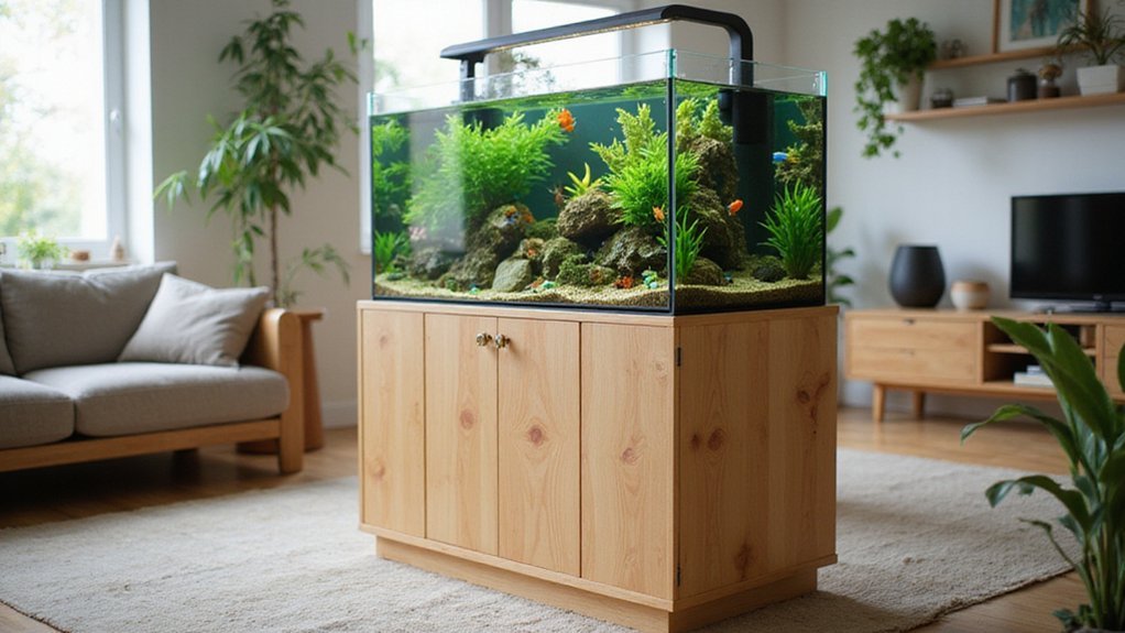 diy aquarium stand instructions