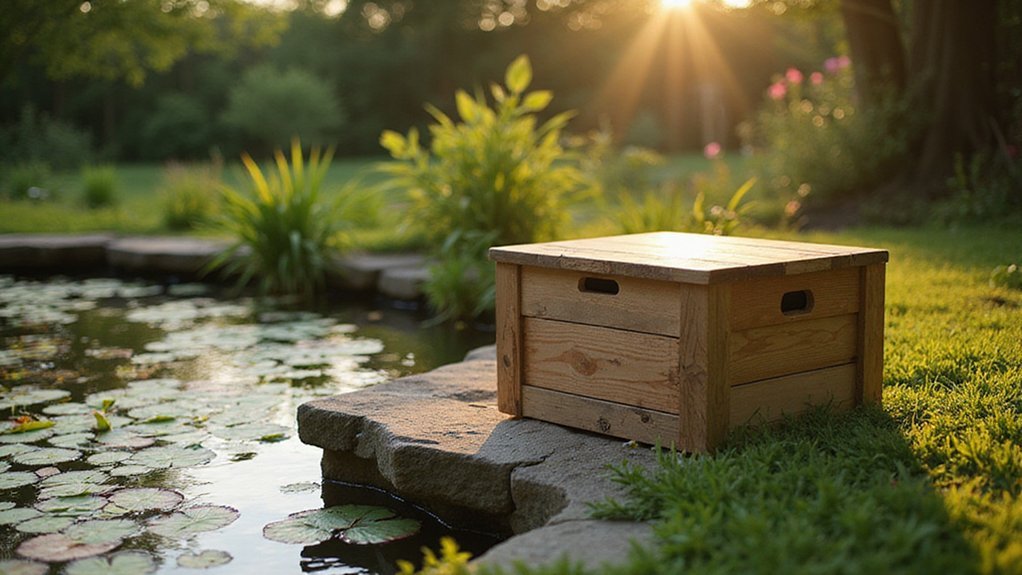 diy pond filter construction