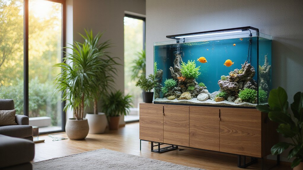 fish tank weight details