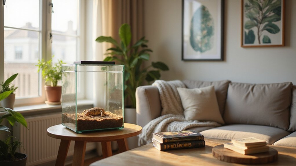 leopard gecko tank cleaning