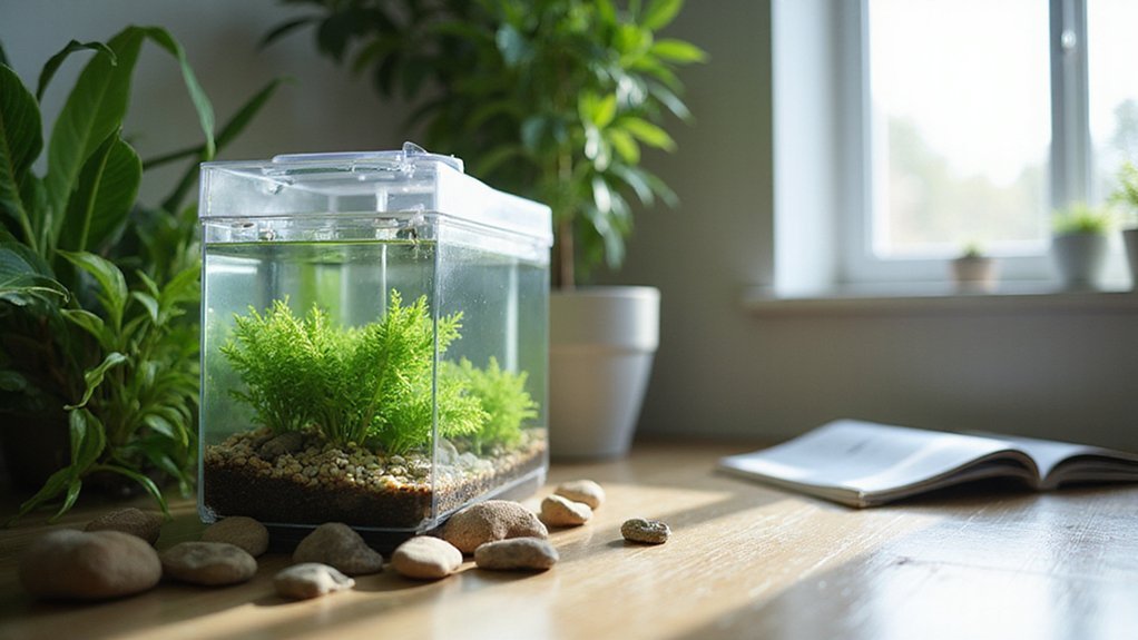 simple aquarium filter construction