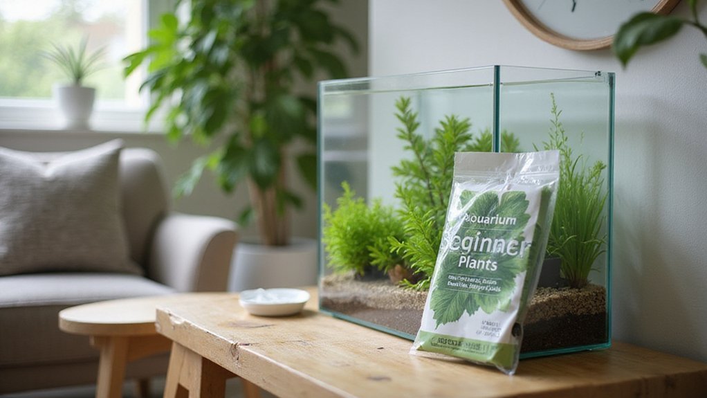 start with easy aquatic plants