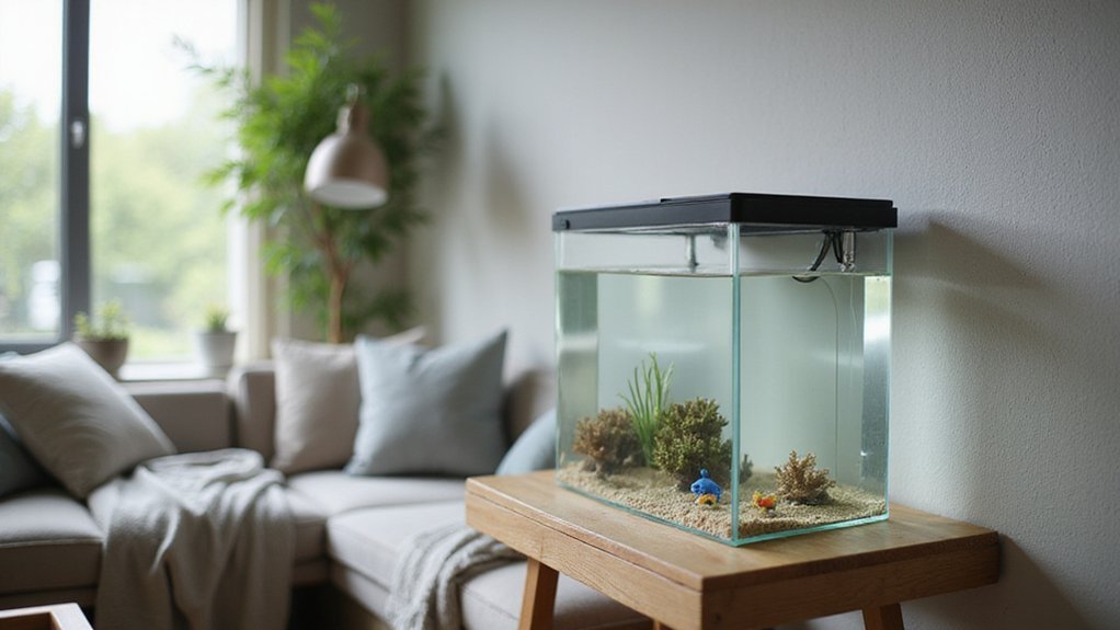 starting saltwater aquarium setup