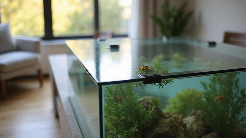 top aquarium glass covers
