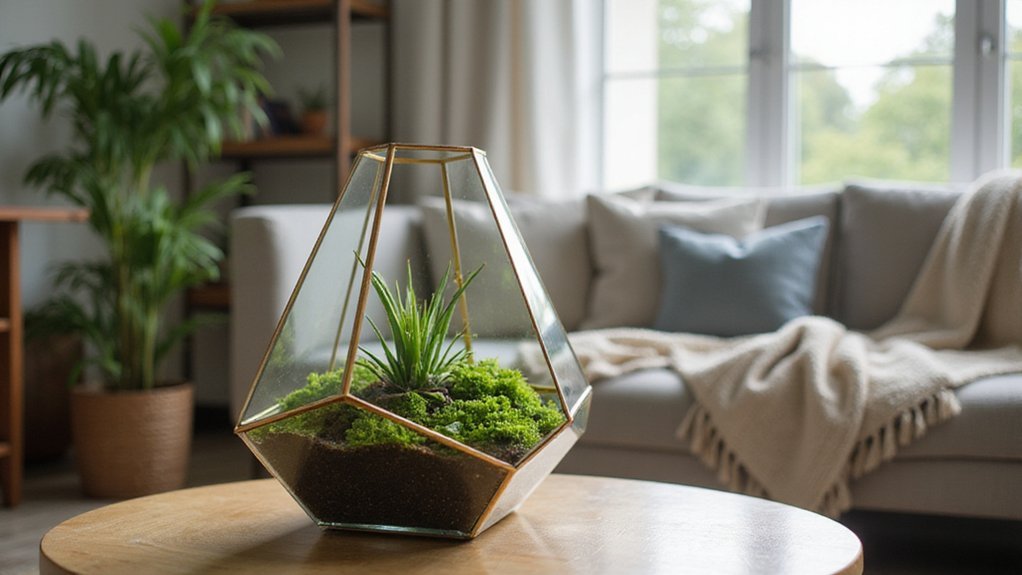 top glass plant containers